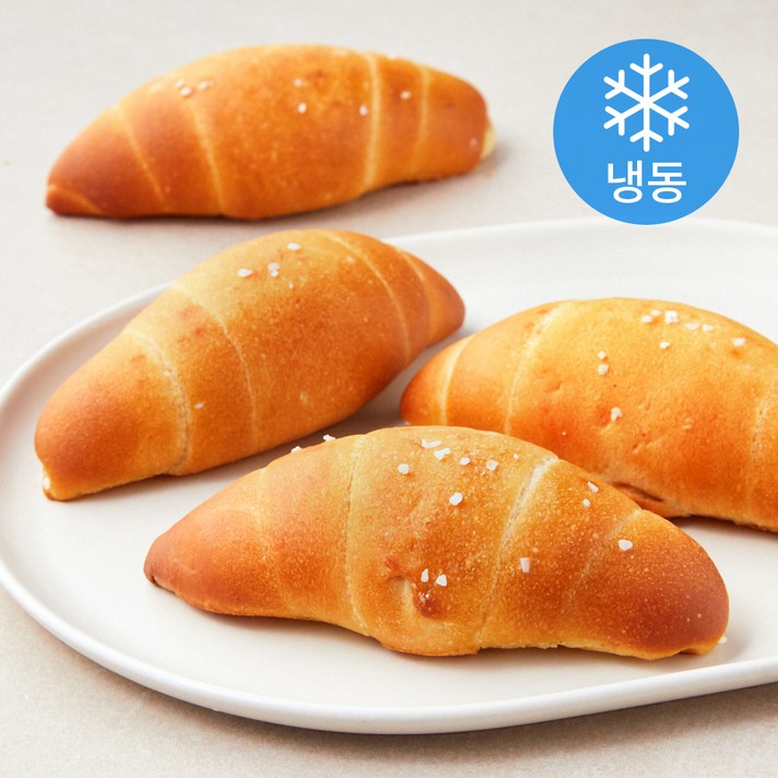 더브레드블루 소소한 소금빵 (냉동), 220g, 1개