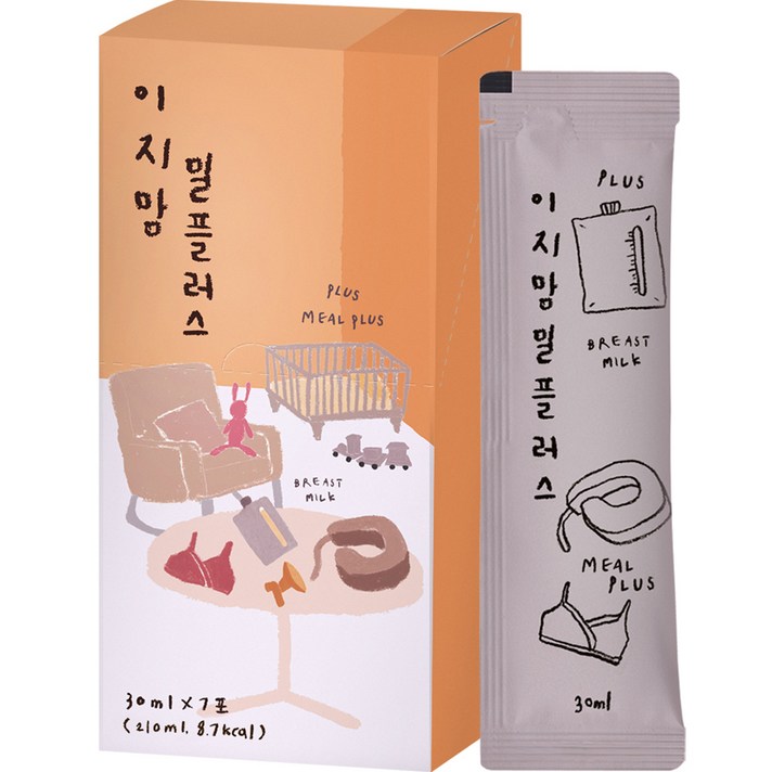 이지맘 밀플러스 7p, 210ml, 1개