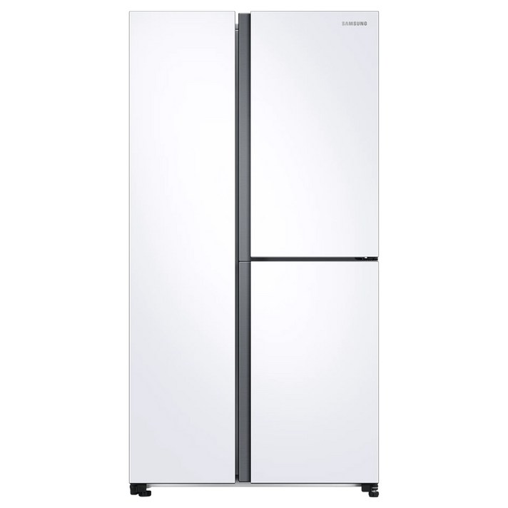 삼성전자 양문형 냉장고 846L 방문설치, 스노우 화이트, RS84B5071WW