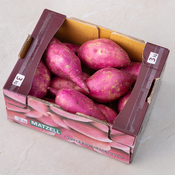 맛젤 햇밤고구마, 3Kg(특대), 1박스