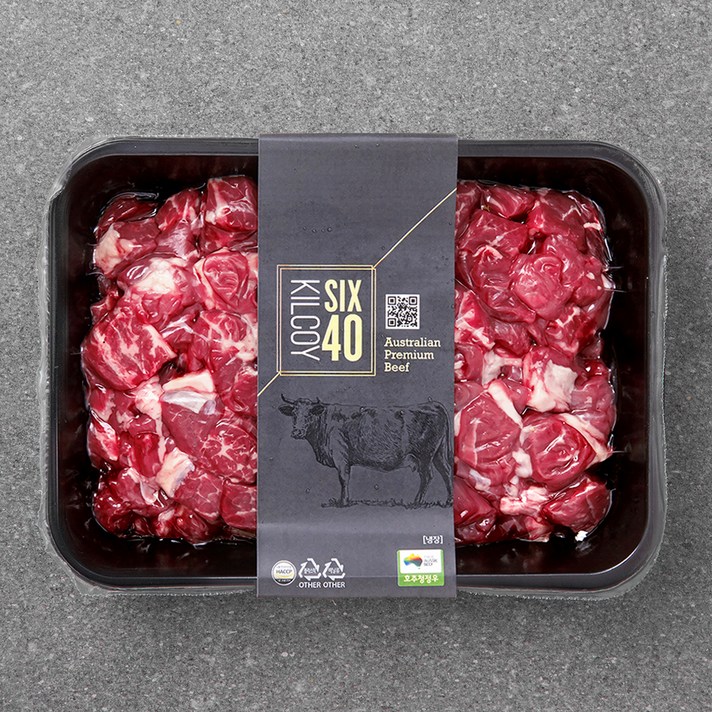 킬코이640 호주산 곡물 척아이롤 국거리용 (냉장), 600g, 1개