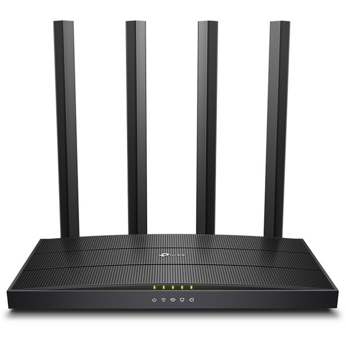 티피링크 Archer C6 기가비트 5포트 듀얼밴드 1200Mbps MU-MIMO 무선공유기, 1개