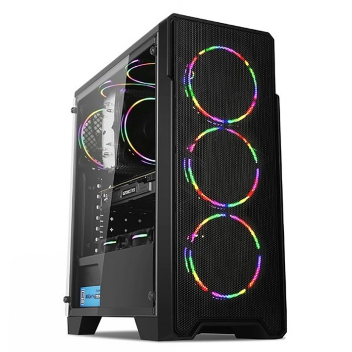 컴맹닷컴 CMA35XC-266H 조립PC (라이젠5 3500X RTX2060 RAM 16GB SSD 240GB WIN10 Home포함), 기본형