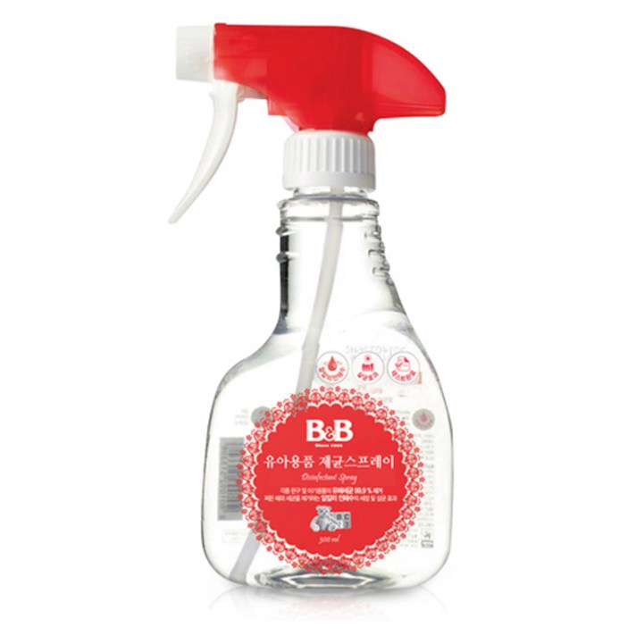 비앤비 유아용품 제균스프레이 용기형, 300ml, 1개