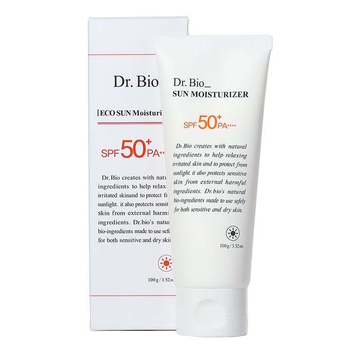닥터바이오 에코 썬 모이스처라이저 SPF 50+ PA++++, 100g, 1개