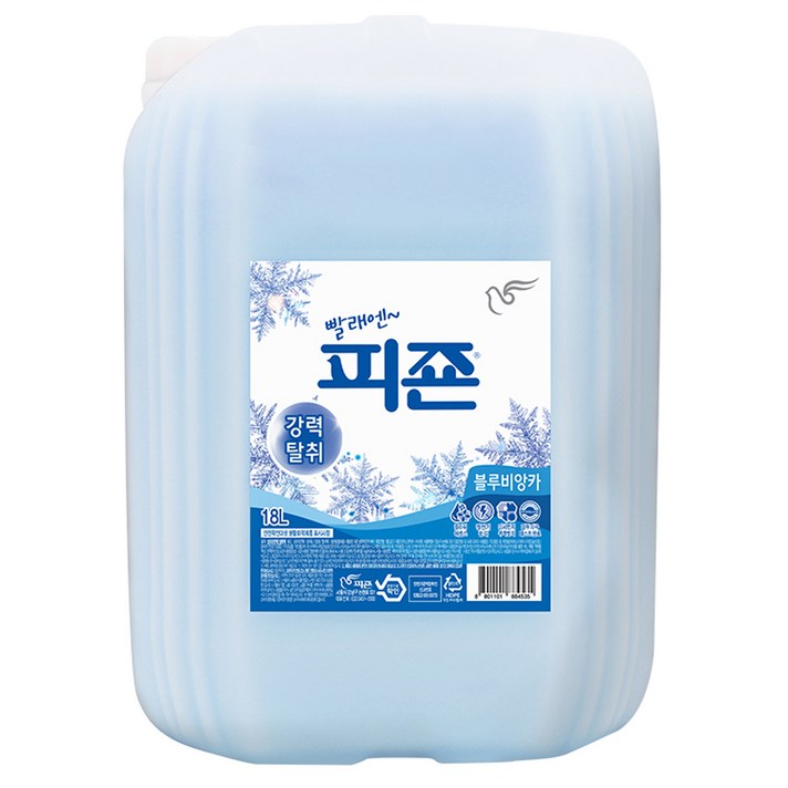 피죤 레귤러 블루비앙카, 18L, 1개