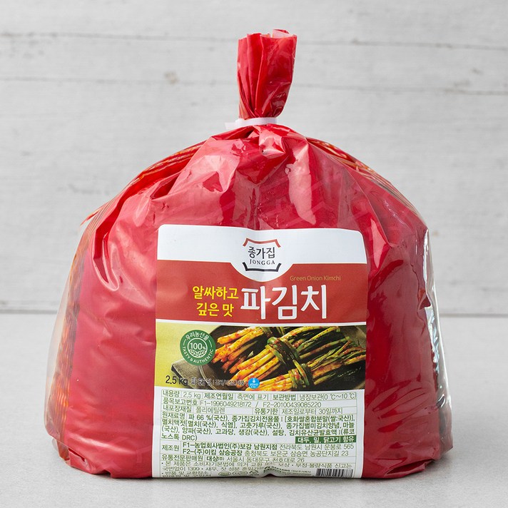 종가집 파김치, 2.5kg, 1개