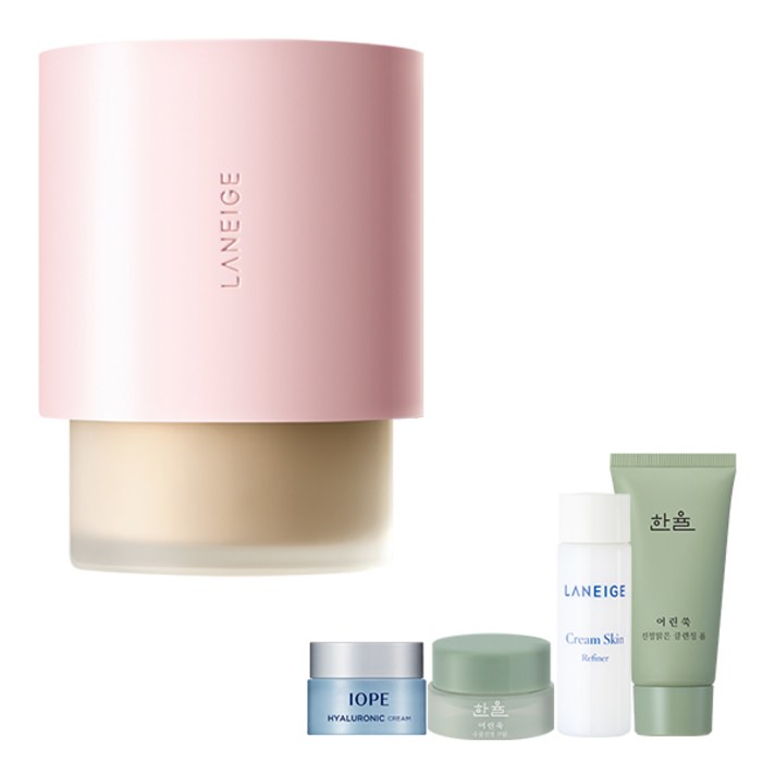 라네즈 네오 파운데이션 글로우 30ml +기초 4종 세트, 21N1, 1세트