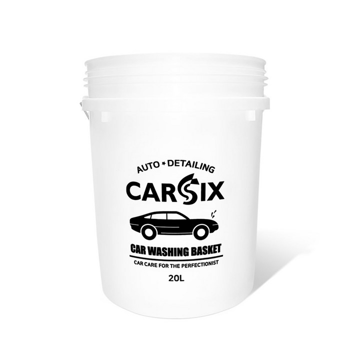 카식스 세차버킷, 화이트, 20L