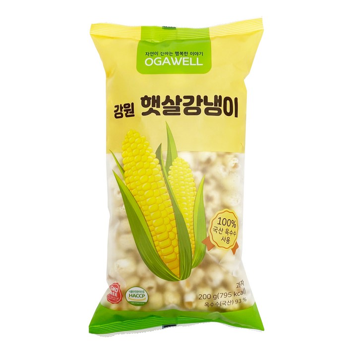 오가웰 강원 햇살강냉이, 200g, 1개