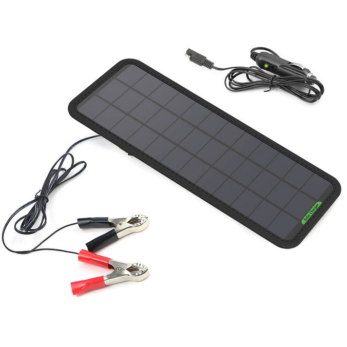올파워 차량용 태양광 충전기 7.5W 18V, 1개