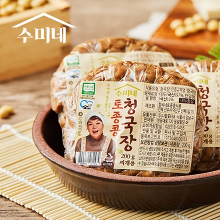 김수미 그때 그맛 찌개청국장 200g 1팩 2팩 3팩, 찌개청국장 200g X 1팩