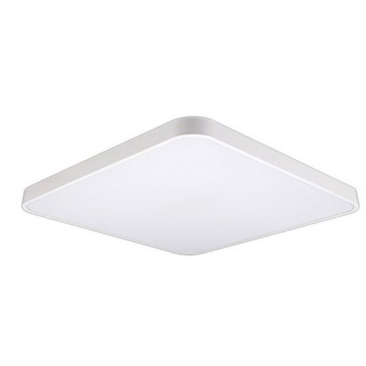 LED 미러 방등 50W + 칩 랜덤발송 세트, 화이트