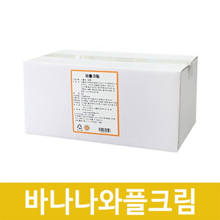 꾸플 바나나 와플크림(3kg), 1개