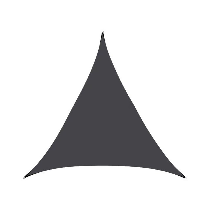 아웃도어 선 트라이앵글 윈드스크린 방수 텐트 ceiling tent 아이버리아 A25 J599M642, 블랙, 3×3×3m