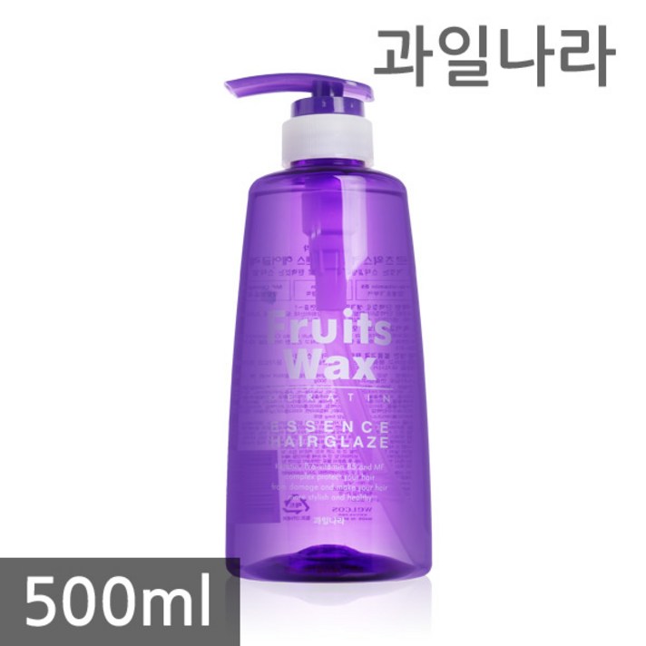 과일나라 후르츠왁스 케라틴 에센스 헤어글레이즈500g