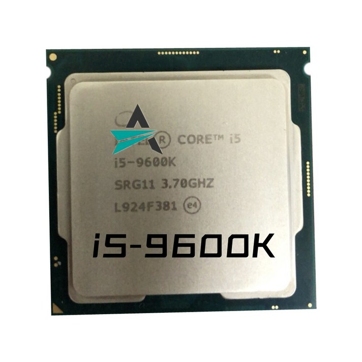 중고 코어 i5-9600K i5 3.7 GHz 6 스레드 CPU 프로세서 9M 95W LGA 1151, 한개옵션0