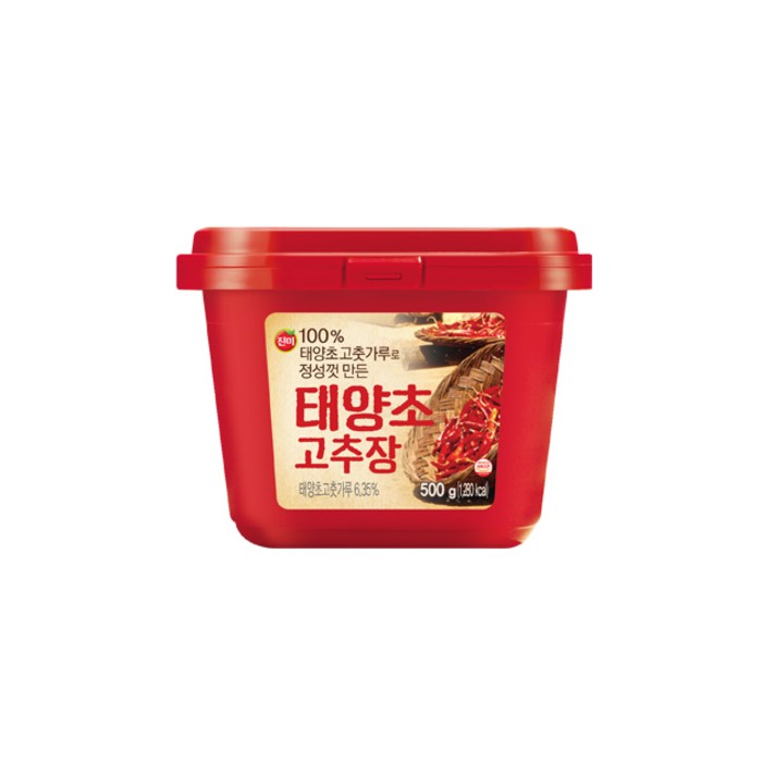 진미 태양초 고추장, 500g, 1개