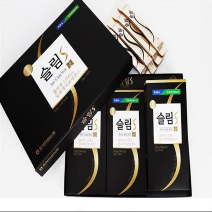 건강식품 하루한포 뷰티푸드 체지방개선 차전자피 콜라겐 치커리뿌리 젤리스틱 20g 30포
