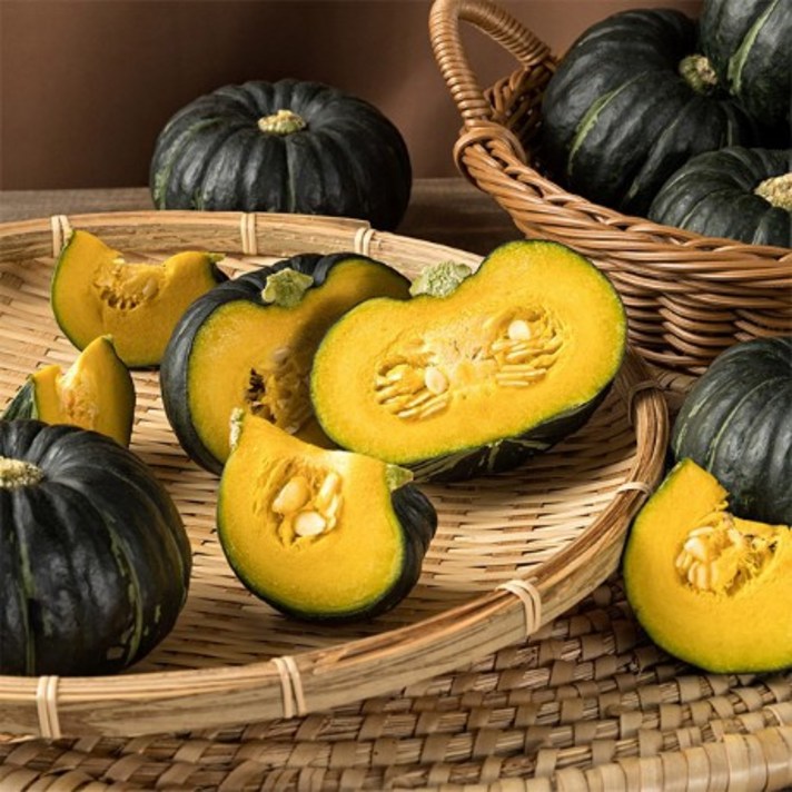 해남 미니밤호박 4kg 못난이, 없음, 1개