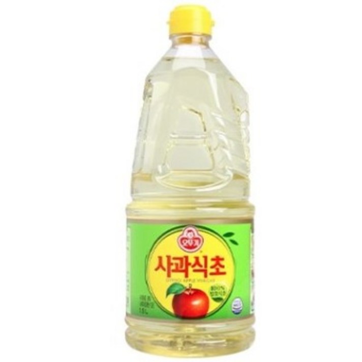 오뚜기 사과식초, 3개, 1.8L