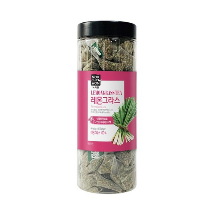 녹차원 레몬그라스 허브차, 1g, 60개