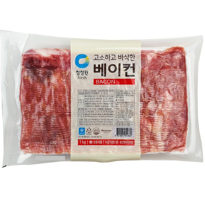 청정원 고소하고 바삭한 베이컨 1kg, 1개