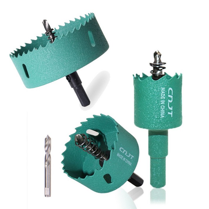 공구라면 (09RM) 바이메탈 홀쏘(16mm~200mm) 드릴비트 홀커터 목공 원형컷팅, 60mm, 1개