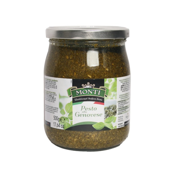 몬티 바질 페스토 소스, 500g, 1개