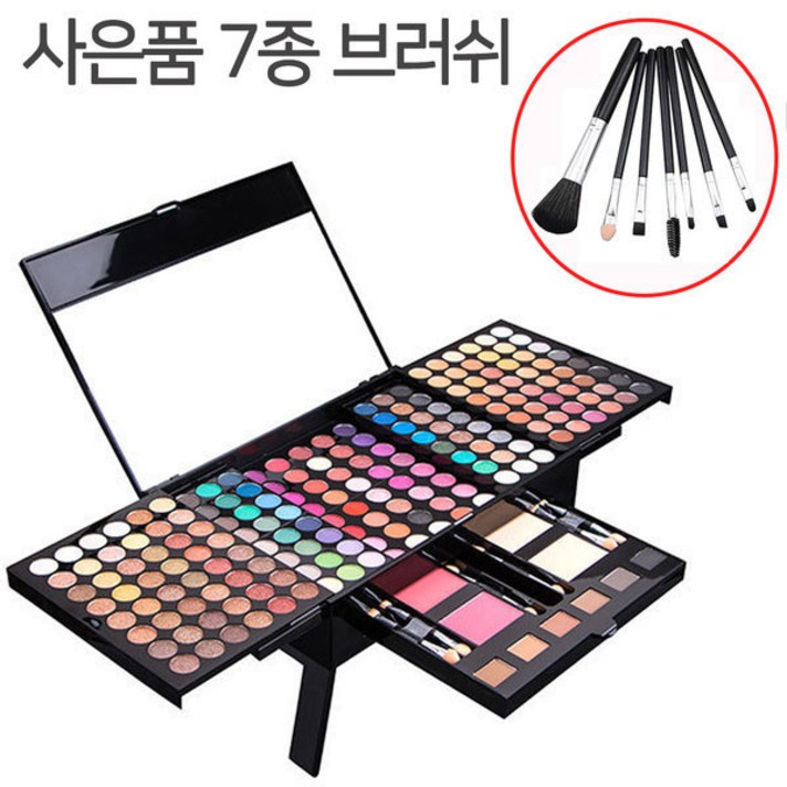 <툭가>190색 색조 화장품 아이새도우 파우더 메이크업세트 브러쉬 증정, 004Y, 1개, 단품”></div>
<div class=