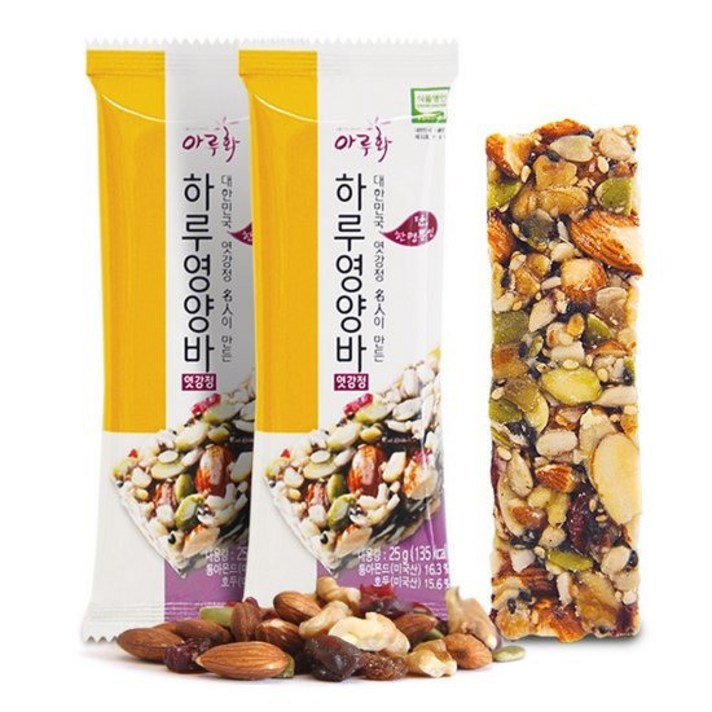 박순애 명인의 하루영양바 엿강정 30개 개당/25g, 없음, 상세설명 참조