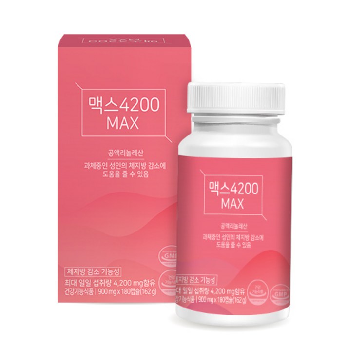 맥스4200 900mg x 180캡슐, 단품