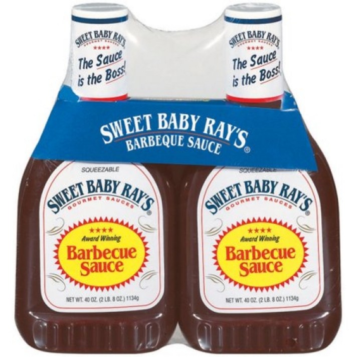 Sweet Baby Ray's 스위트 베이비 레이스 바베큐 소스 1134 g 2 개, 상세페이지참조