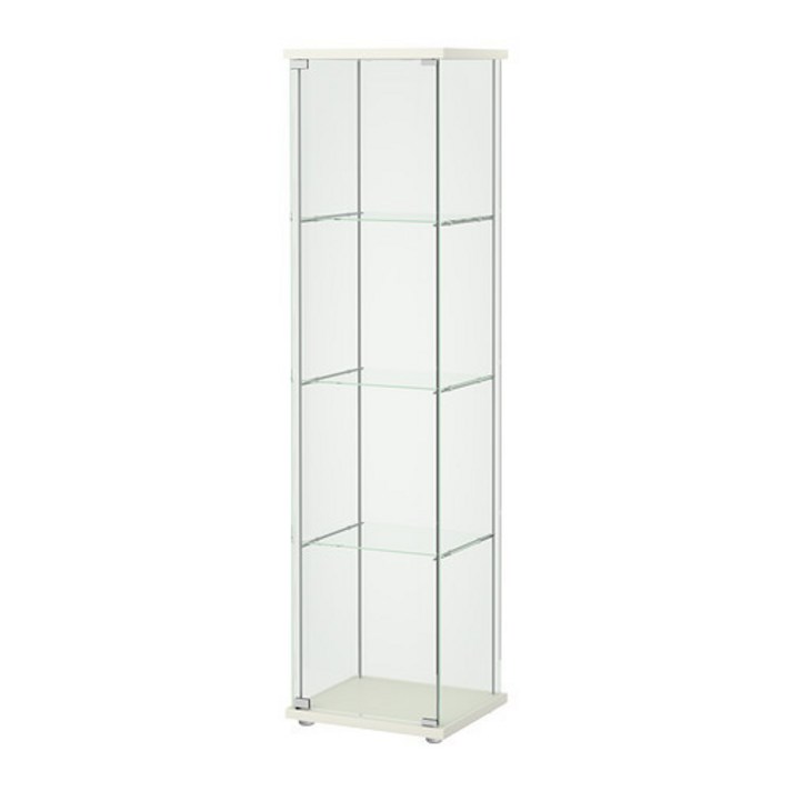 이케아 DETOLF 유리문 장식장 43x163 화이트 602.691.23/203.540.43 당일발송
