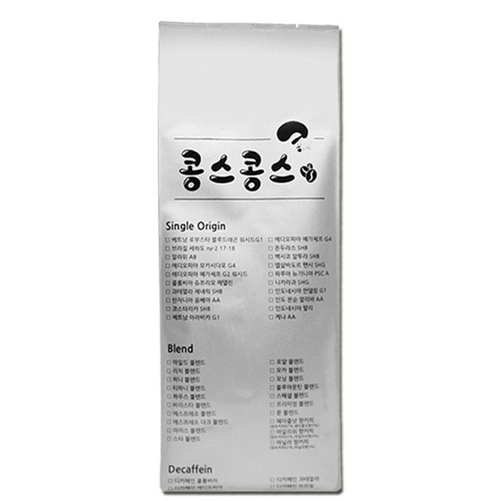 콩스콩스 베트남 블루드래곤 로부스타 워시드 1kg, 가는입자