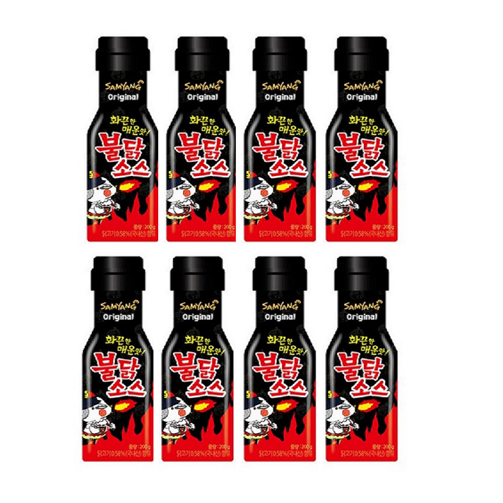 삼양 불닭소스, 200g, 8개