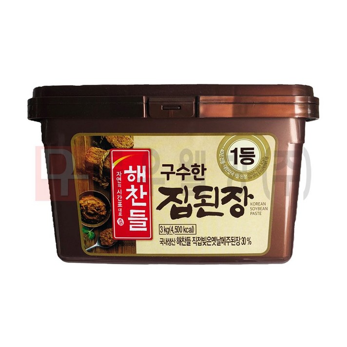 해찬들 구수한 집된장, 3kg, 1개