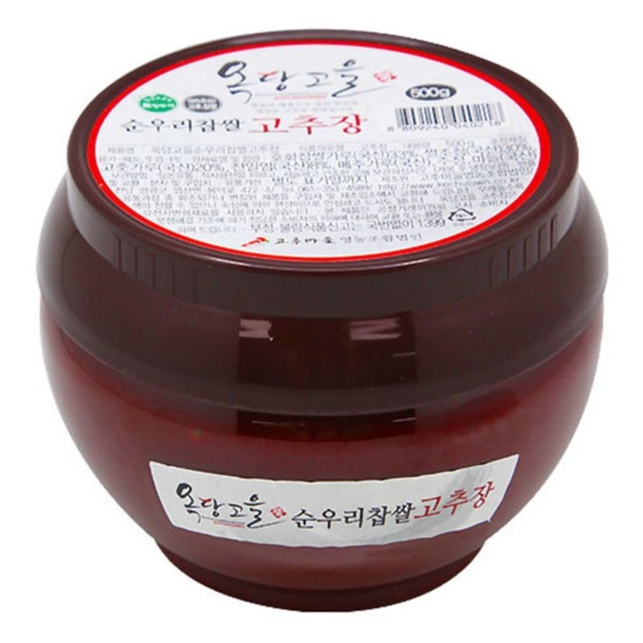 반반스토리 두레생협 옥당고을 순우리찹쌀고추장(500g) (banban), 쿠팡 반반스토리 1