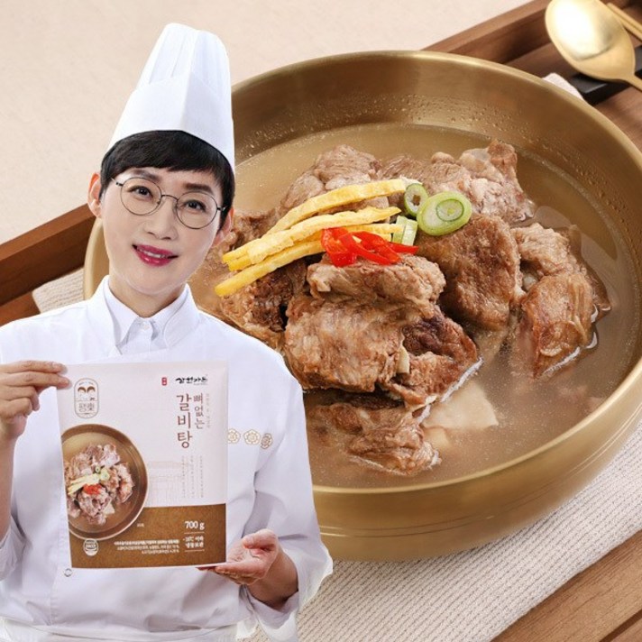 팽현숙x삼원가든의 맛있는 뼈없는갈비탕 700g x 5팩, 단품, 상세설명 참조