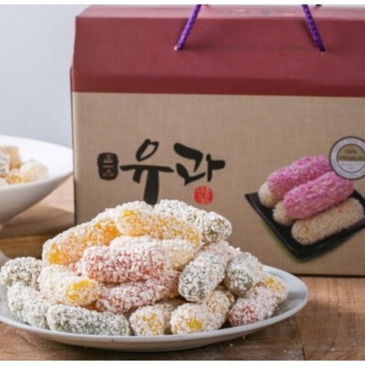 정일품 모듬유과지함 3호 1kg