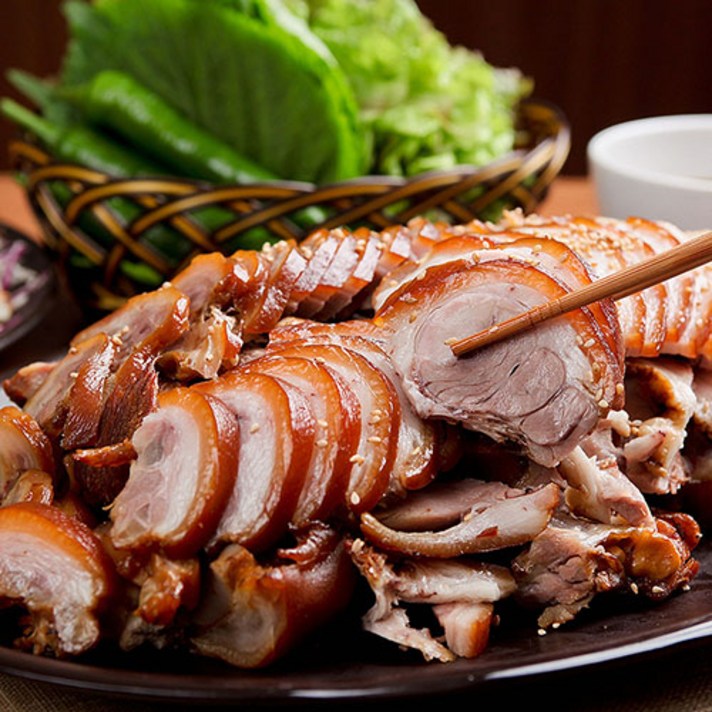 기가찬 혼합족발 1kg 미니족과 순살 구성