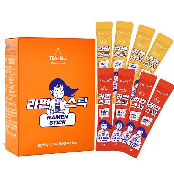맑을청 마법가루 라면스틱(분말형) 라면스프티, 2박스
