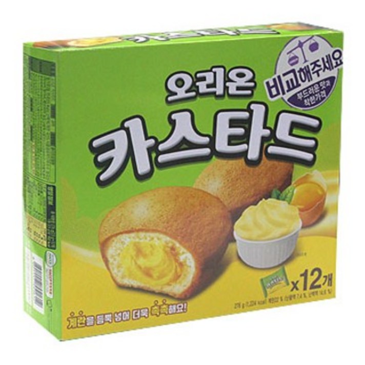 오리온 카스타드 36입, 1box