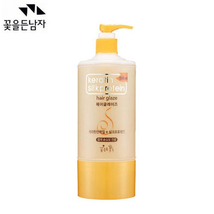 꽃을든남자 케라틴 실크프로테인 헤어글레이즈 500ml 글레이즈, 1개