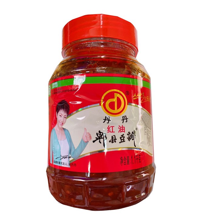 다원중국식품 중국두반장소스 단단홍유피현두반장 1.1kg