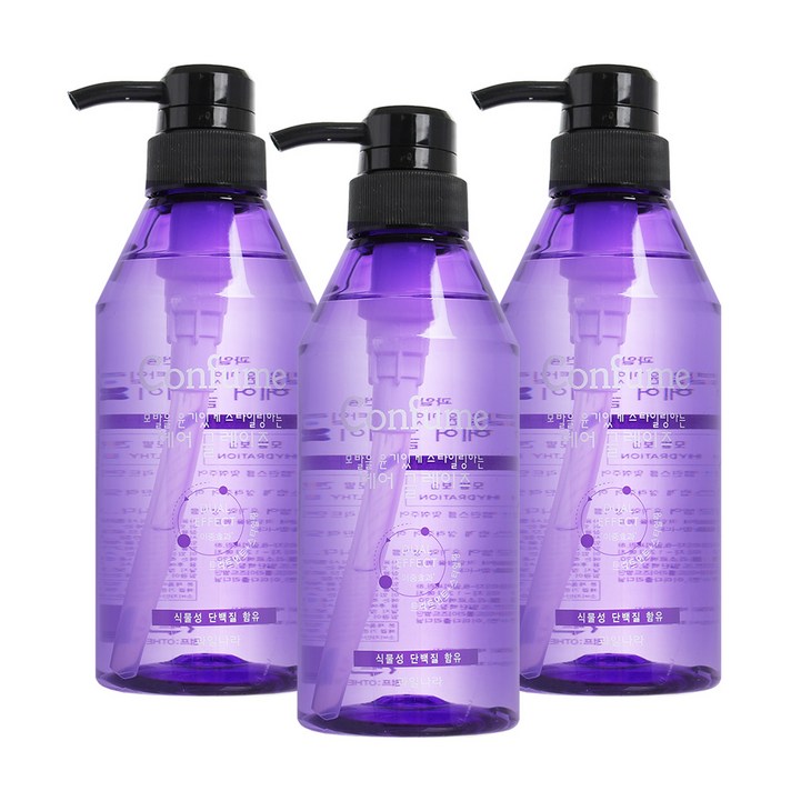 과일나라 컨퓸 헤어 글레이즈 400ml, 3개