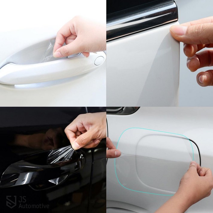 JS automotive 카니발4세대 옆차 문콕방지 PPF 도어엣지 기스방지 튜닝 몰딩 투명 스티커 인테리어 악세사리 가드 보호 필름용품, PPF도어컵