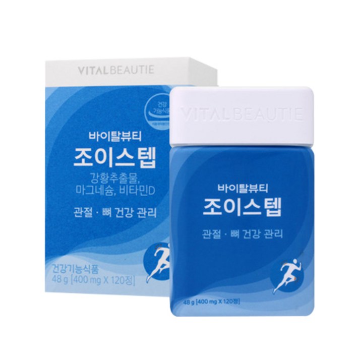 바이탈뷰티 조이스텝 (400mg*120정), 1박스
