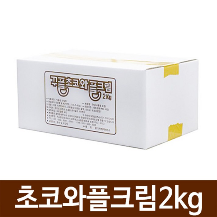 이안스 TOM 초코 와플크림 2kg, 1개