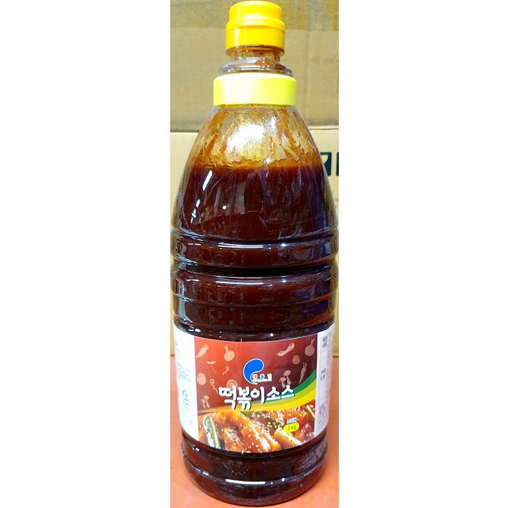 업소용 식당 식자재 재료 해들인 떡볶이소스 2kg X6, 수량본상품선택